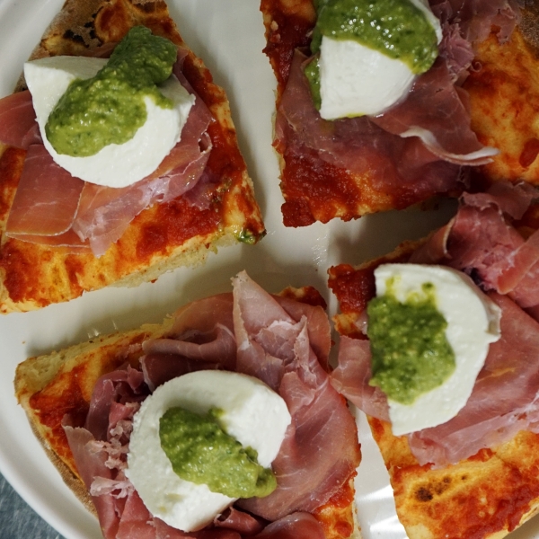 Pizza alta indratazione